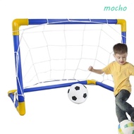 MOCHO Soccer Goal Post Net Set, Removable Net Foldable Kids Soccer Goal, Stable High-Strength Frame 