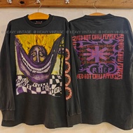REDHOT CHILLI PEPPERS WORLD TOUR @94 Bio washed long sleeve shirt Rock Band vintage heavy