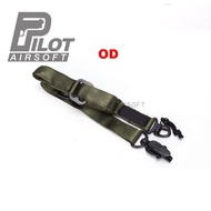 Dây Đeo Vai Chiến Thuật Mềm MS2 Dây Đeo Ba Điểm Đa Chức Năng Kiểu Mỹ Dây Đeo Ngực Hai Điểm Dây Đeo V