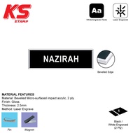 Name Tag MAGNET, Name Tag PIN