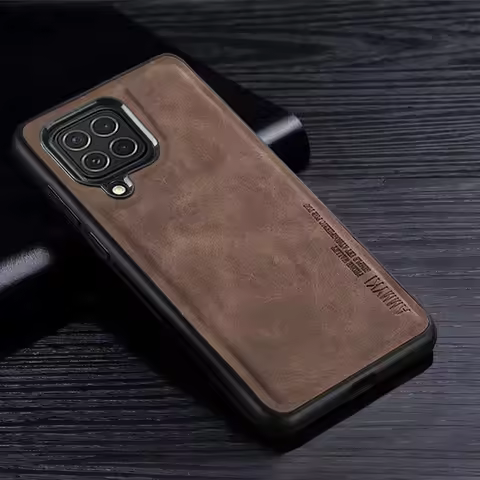 2025 For Samsung A02 M02 A022 ase PU leather Silicone Case For Samsung Galaxy A22 A32 4G 5G F62 M62 