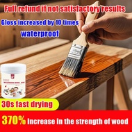 【24-hour delivery】cat kayu kilat cat pintu kayu cat kayu waterproof cat minyak kayu wood paint water