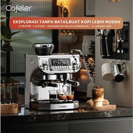 Cafeler Mesin Kopi Espresso 2 Boiler Coffee Maker Otomatis Kontrol