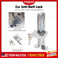 YOHESO Stainless Steel Car Paddle Lock Pedal Keys Brake System Security Theft Proof Anti-Theft Safety Brek Kereta Kunci