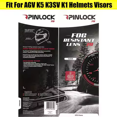 For AGV K5 K3SV K1 Helmets Full Face Anti Fog Film K5 Motorcycle Helmet Motorcycle Helmet Accessorie