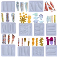 【In Stock】Hair Accessories DIY Silicone Mould Grasping Clip Hairpin Epoxy Resin Mold【BB240219】
