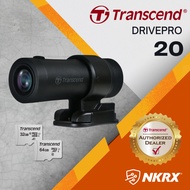 Transcend Drivepro 20 Motorcycle Bike Dashcam Bodycam | DP20 | TS-DP20B