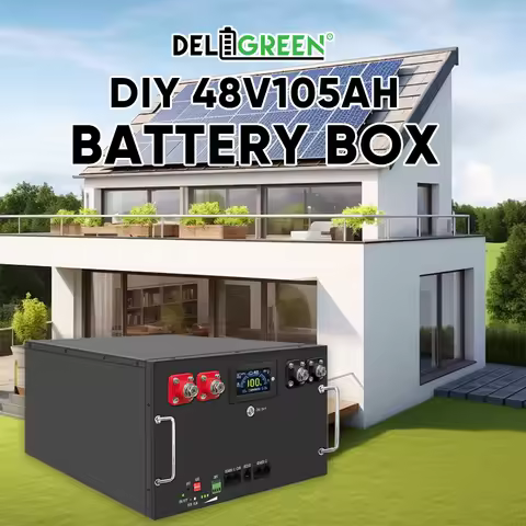 Poland 48V105AH Lifepo4 Battery Kits With JK 16S100A BMS No Battery CAN RS485 Portable Battery Box T