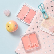 2aN Dual Cheek Blusher 2 Colors Pink Tone Natural Glow Soft Matte Korean Makeup Blush