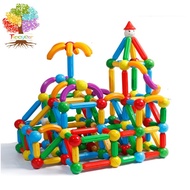 Building Sticks for Kids - Straws and Connectors Builders Set - STEM Construction Building Toys - Ed