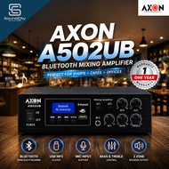 AXON A502UB 50W Bluetooth Mixing Amplifier 2 Zone Selector With USB Perfect For Cafe & Shop BGM