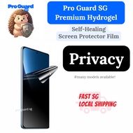 [SG] Honor Privacy Screen Protector Film Honor Magic 8 Pro 7 6 5 X9d X9c X9a X9b 400 Pro Smart Lite