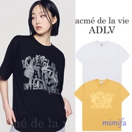 acme de la vie ADLV LAYER OLD SCHOOL PRINTING SHORT SLEEVE T-SHIRT