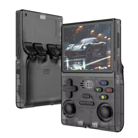 M37 Handheld Retro Game Console Retro Portable Gaming Console Linux System 3.5-inch IPS HD Built 64G