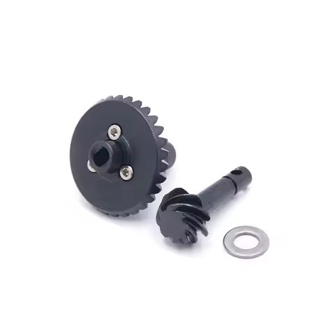 KYX Racing Heavy Duty Hard Steel Differential Gear Set 30T/8T Front Rear Axle Gear for 1/10 RC Crawl