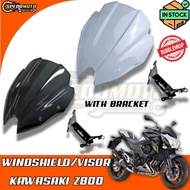 VISOR Z800 / WINDSHIELD KAWASAKI Z800 ( WITH BRACKET )