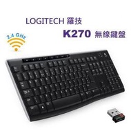 【電子超商】羅技 K270 2.4GHz 無線鍵盤 Unifying接收器