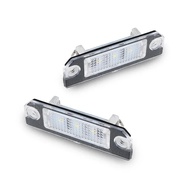 3SMD White LED License Number Plate Lights No Error Lamp for Golf 4 5 Lupo Polo 9N Passat 3C B6 Lim
