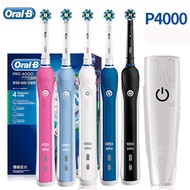 แปรงสีฟันไฟฟ้า Oral-b รุ่น PRO 2000 / PRO3000 /PRO4000/ PR09000 CrossAction Electric Toothbrush แปรง