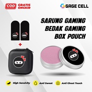 Package of 3 Combos - FF PUBG Mobile Legend Game Powder - Premium Finger Touch Responsive Anti-Sweat
