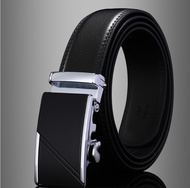 Thắt lưng dây nịt nam da bò khóa tự động phong cách âu đơn giản DUMBUM DT108