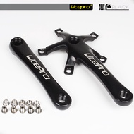 Litepro Bánh Xe Nhỏ Xe Đạp Gấp Lỗ Vuông Quay Răng Đĩa 45 47 53 56 58t Đĩa Đơn Có Đĩa Bảo Vệ