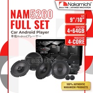 [NAKAMICHI] NAM5260 Car Android Player, 4GB RAM, 64GB ROM, 4-CORE, RK T10, Apple CarPlay, Android Au