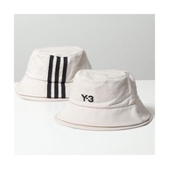 ワイスリー Y-3 Y-3 バケットハット Y-3 STRP B HAT コットン ストライプス （JM9039/TALC/ホワイトグレー）