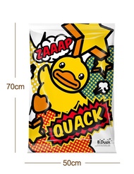 【Twin Value Pack】DR Storage B.duck Vacuum Compression Travel Overseas Giant Jumbo Size Zip Lock High Quality Plastic Reusable Resealable Bag [Seal Tight, Durable, Bduck]