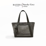 Rattiya Tote Bag / 2 colors กระเป๋าหนังกลับทรง Tote เรียบหรู น้ำหนักเบา สะพายไหล่