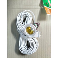 5m and 10m light bulb strings extension cord