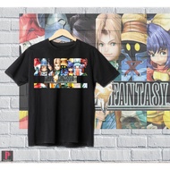 Final Fantasy IX FF9 Game Shirt | Asian Size | CVC Cotton | PlayStation Fans | Gamer