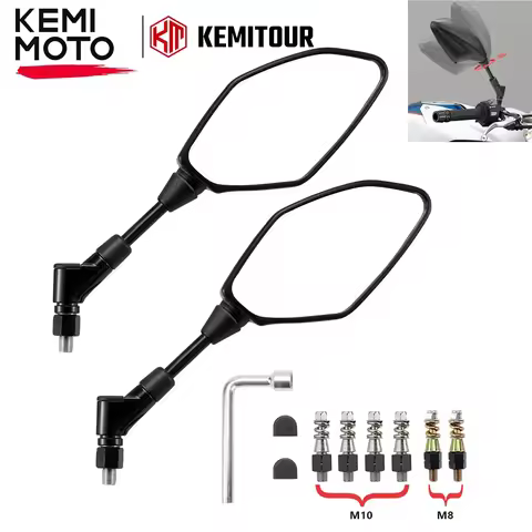 Rearview Mirrors For YAMAHA MT07 MT0 MT10 MT03 MT25 MT01 Motorcycle Rear View Mirror Side Universal
