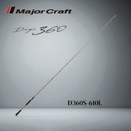 Major Craft Bass Rod Days 360 Spinning Model D360S-610L