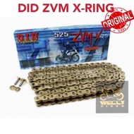 DID CHAIN X RING 520 / 525 / 530 116L 120L DID ZVM XRING CHAIN GOLD CHAIN SUPER STREET