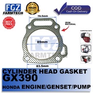 CYLINDER HEAD GASKET GX390 13 HP HONDA GASOLINE ENGINE CHG 13HP IRON MATERIAL TYPE METAL