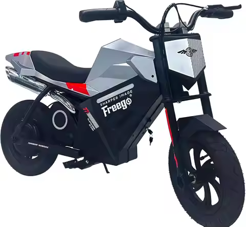 Freego K1 Kids Electric Dirt Bike Motorcycle 15.5MPH Fast Speed 10 Miles Long-Range Motorbike with R