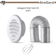 HOUM WVK-2AP Wall Vent Kit Original Part Include External Louver And 2/4 Meter Hose WVK2AP Kit Luban