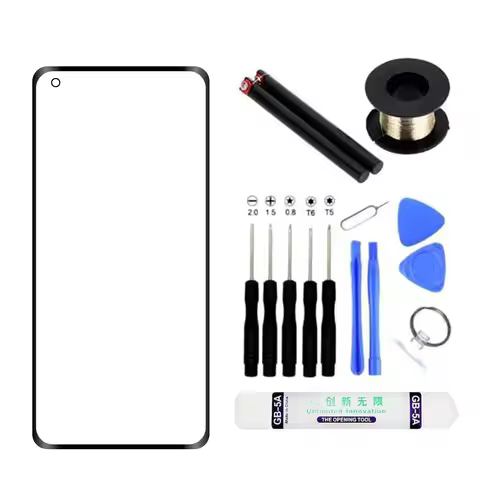 Display Front Glass With OCA Glue Repair Kit for Oneplus 10 Pro 9 8 7 7T Pro Screen Touch Panel Glas
