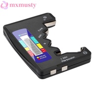 MXMUSTY Battery Capacity Tester Battery Monitor 9V LCD Battery Level Tester Voltage Meter Volt Capac