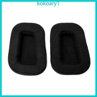 KOKO 2 PCS Soft Foam Ear Pad Cushion Sponge Cover Soft Foam Ear Pads for G933 G633 Pillow Headset Memory Foam Earphone