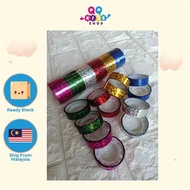 Glitter Fancy Sticker Tape 12's Sticker Tape Art And Craft