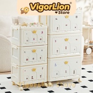 【SG⚡】Foldable toy storage box removable dustproof large-capacity storage box toy storage box organis