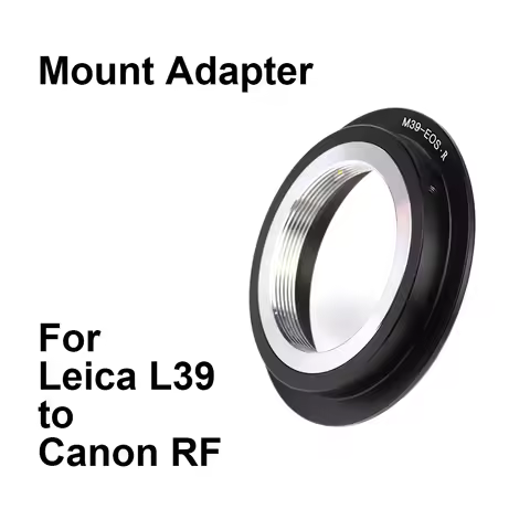 L39-RF For Leica L39 Lens - Canon RF Mount Adapter Ring M39-RF L39-EOSR L39-EOS R EOS RF for Canon R