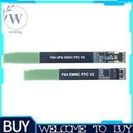 F64 Flash Cable EMMC FPC V2/ UFS HSG1 FPV F64 UFS FPC V2 + EMMC FPC V2 Flex Cable