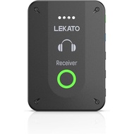 LEKATO Wireless in Ear Monitor System MS-2, Upgraded 2.4G Stereo IEM System Low Latency Receiver wit