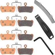 4 Pairs Bike Disc Brake Pads Compatible with SRAM Guide Brake Pads AVID E7 Trail,E9 Trail,XO Trail,X