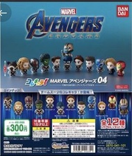 徵BANDAI MARVEL AVENGERS 扭蛋 第4代