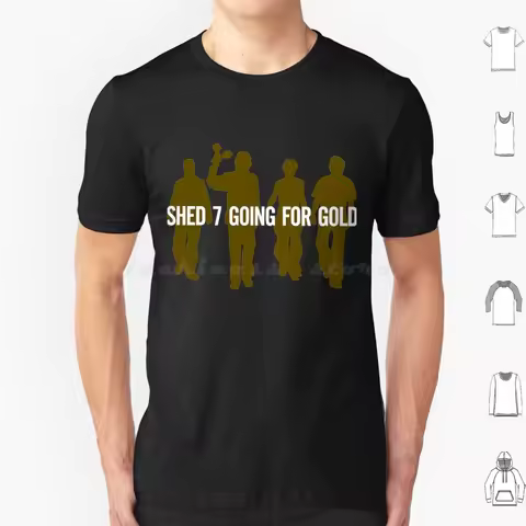 Shed 7 Seven Going For Gold Britpop T Shirt Men Women Kids 6xl Shed Seven Kocudot Music Band Shed Se