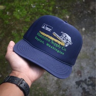 VINTAGE ROPE HAT HARVESTER SUPPLY CO